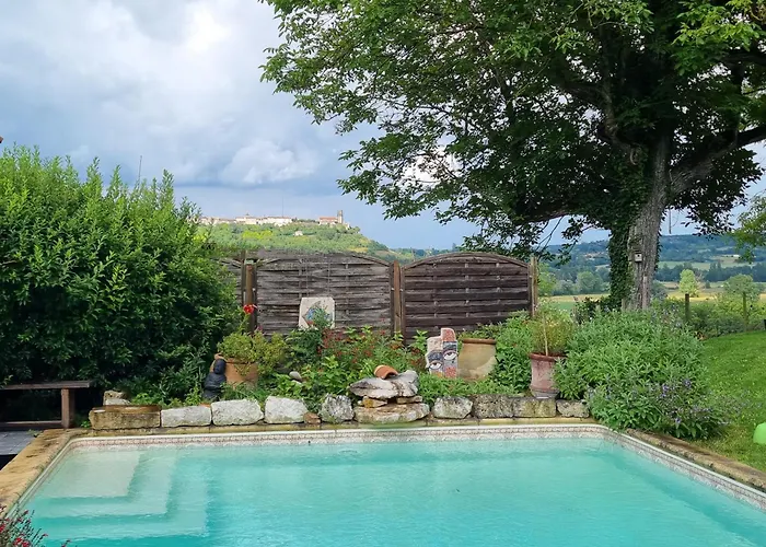 Maison De Caractere En Vallee Du Lot - Piscine Privee -le Colombier Et La Bergerie -
